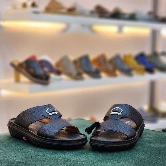 صورة حذاء تميمي جلد طبيعي مديل ت32